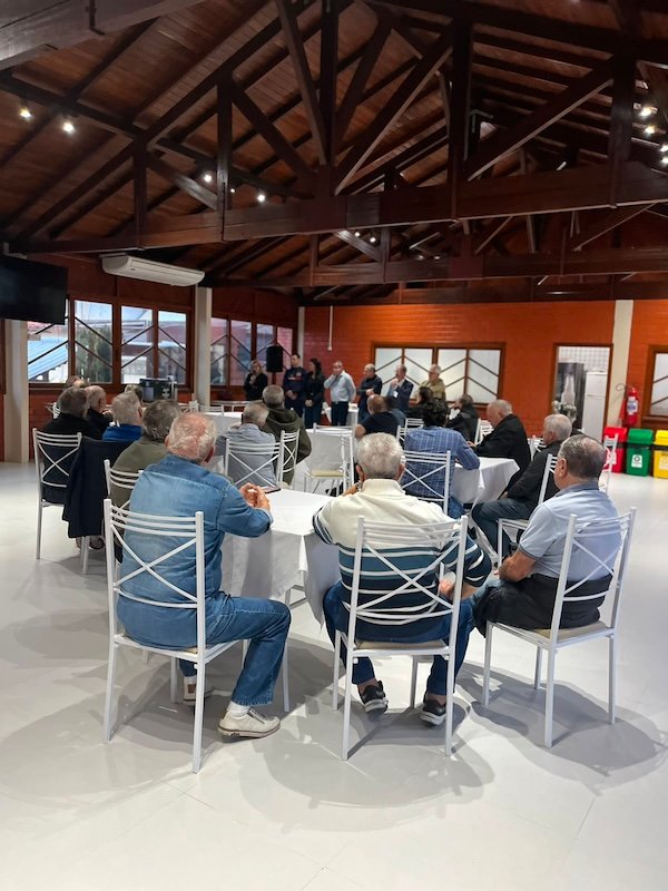 ABVO reinaugura churrasqueira da Sede Trindade em evento de confraternização