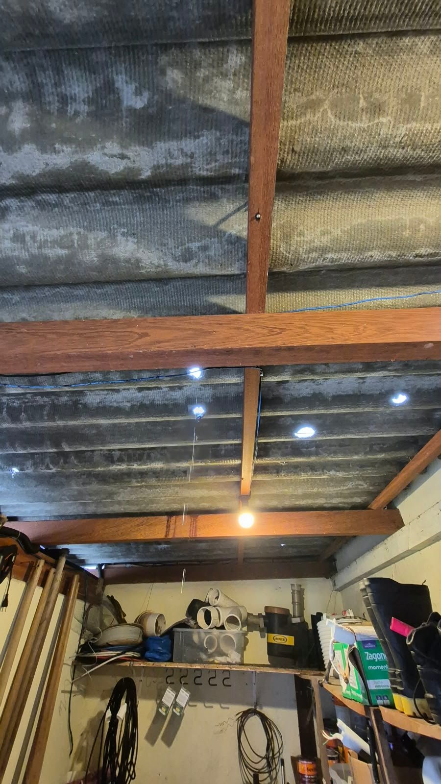 Fortes chuvas de granizo que atingiram a região de Canasvieiras no último sábado causaram danos às instalações da ABVO