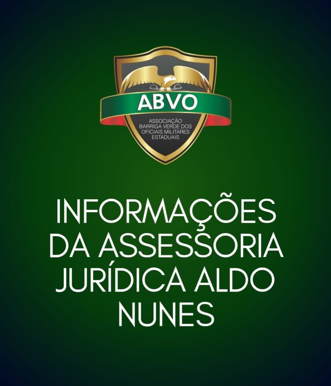 Informações da Assessoria Jurídica Aldo Nunes